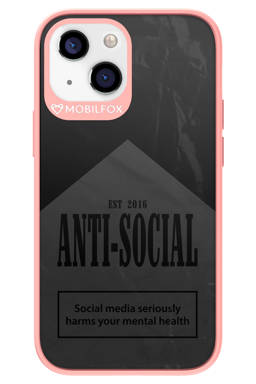 ANTI-SOCIAL (BLVCK) 2.0 - Apple iPhone 13 Mini