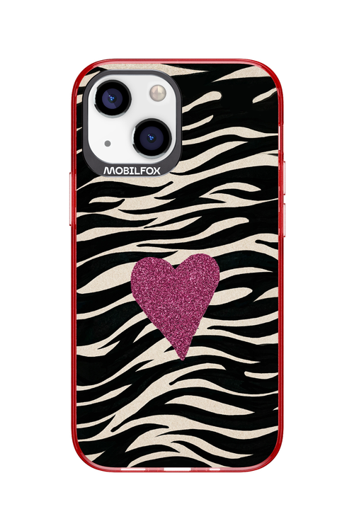 Zebra Heart 2.0 - Apple iPhone 13 Mini