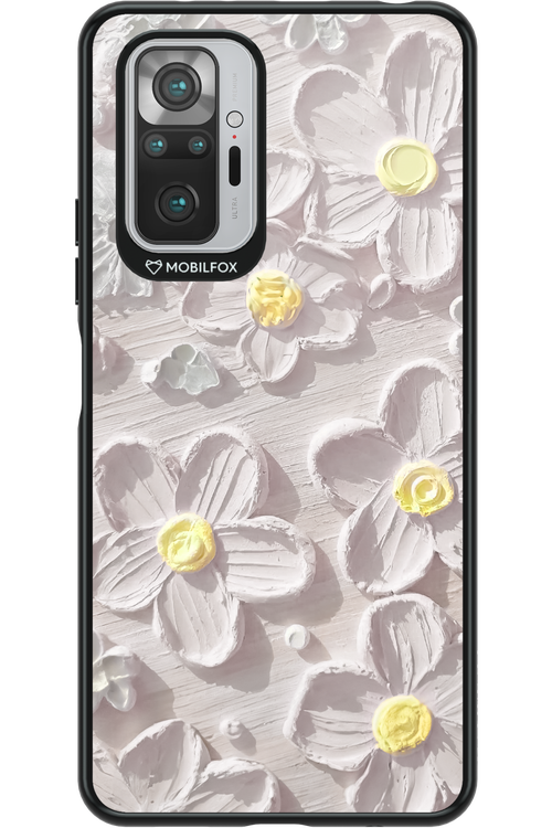 White Flowers 2.0 - Xiaomi Redmi Note 10 Pro