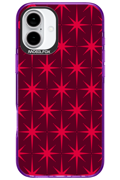 Burgundy Starss - Apple iPhone 16 Plus