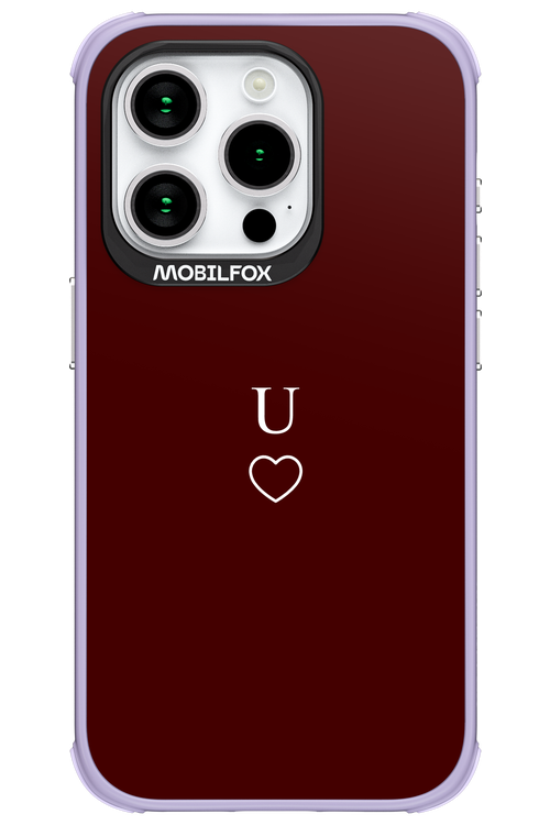 U Burgundia 2.0 - Apple iPhone 15 Pro
