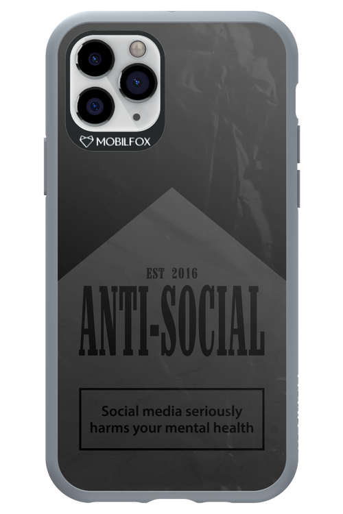 ANTI-SOCIAL (BLVCK) 2.0 - Apple iPhone 11 Pro