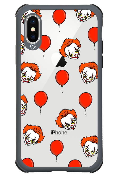 Mystery Clown (Transparent) - Apple iPhone X