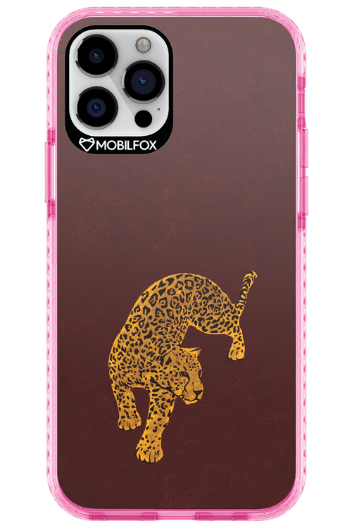 Burgundy Leopard - Apple iPhone 12 Pro