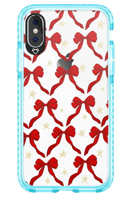 Bow & Stars (Transparent) - Apple iPhone X