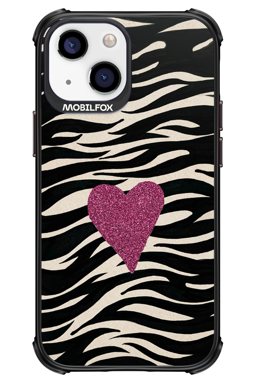 Zebra Heart 2.0 - Apple iPhone 13 Mini