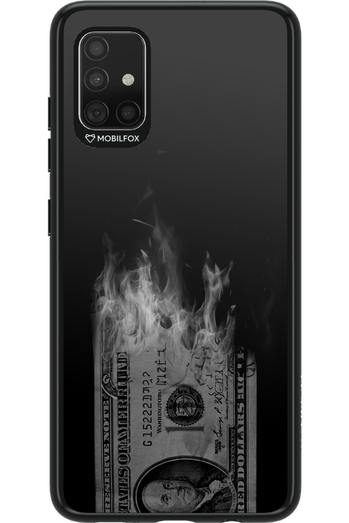 Money Burn B&W 2.0 - Samsung Galaxy A51