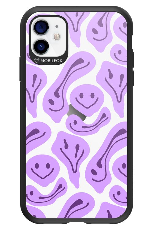 Fluid Smiley Purple - Apple iPhone 11