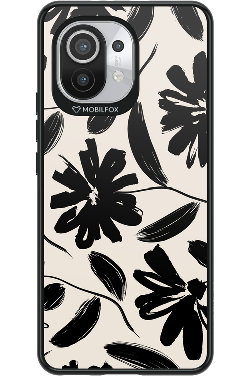 Monochrome Flowerss 2.0 - Xiaomi Mi 11 5G