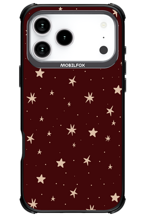 Burgundy Stars - Apple iPhone 17 Pro Max