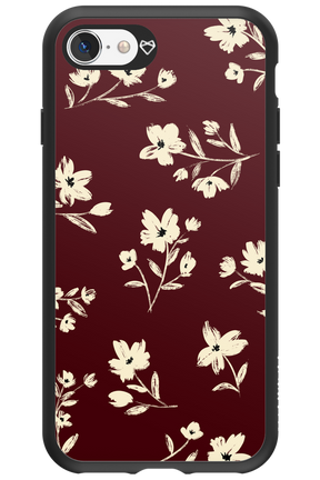 Bloom of Burgundy - Apple iPhone 8