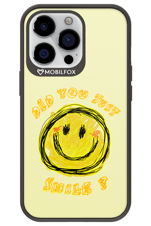 Crayon Smiley - Apple iPhone 13 Pro