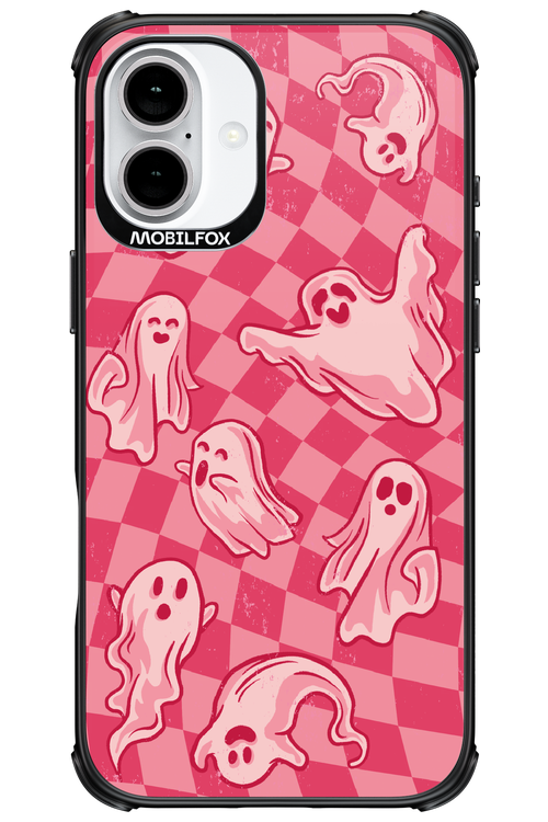 Strawberry Ghosts - Apple iPhone 16 Plus