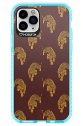 Burgundy Leopard Pattern - Apple iPhone 11 Pro