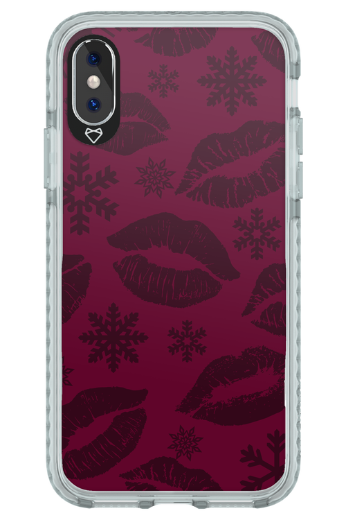 Burgundy Kiss - Apple iPhone X