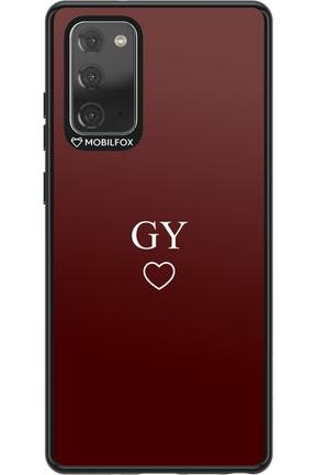 GY Burgundia 2.0 - Samsung Galaxy Note 20