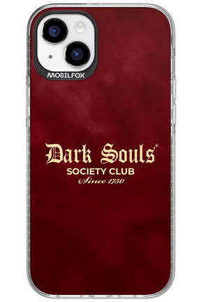 Dark Souls (Burgundy) - Apple iPhone 15 Plus