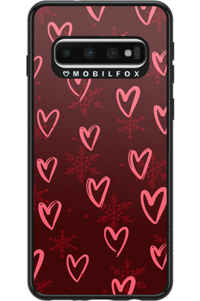 Christmas Hearts - Samsung Galaxy S10