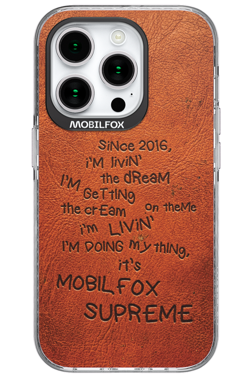 supreme 2.0 - Apple iPhone 15 Pro