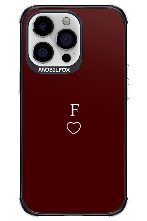 F Burgundia 2.0 - Apple iPhone 13 Pro