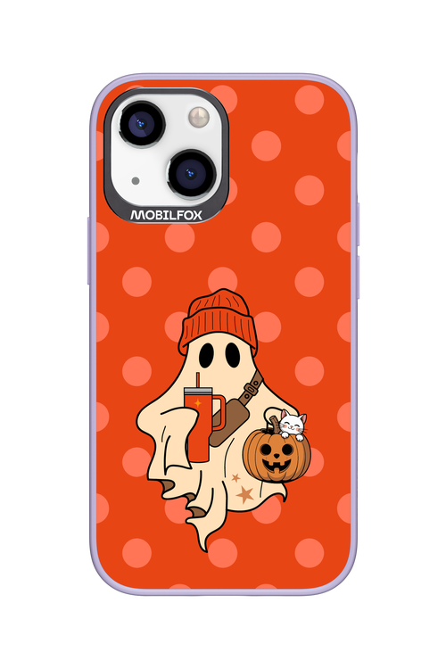Ghost Girl (Orange) - Apple iPhone 13 Mini