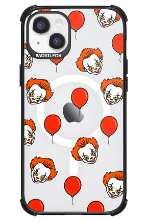 Mystery Clown (Transparent) - Apple iPhone 14 Plus