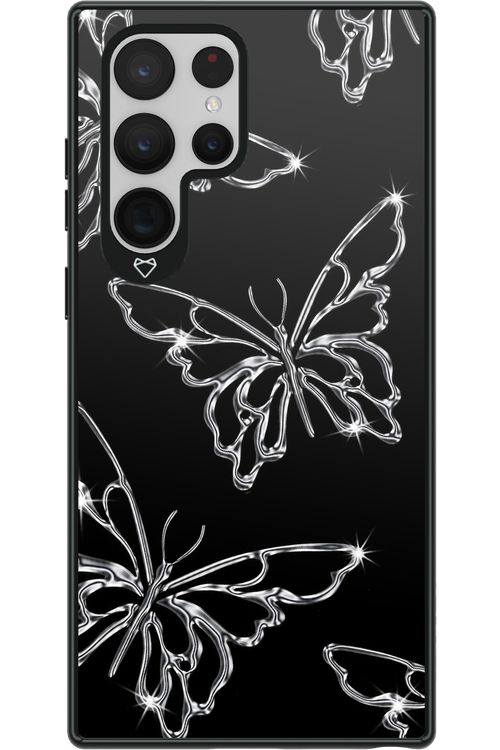 Silver Butterfly 2.0 - Samsung Galaxy S22 Ultra