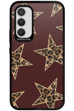 Wild Stars Burgundy - Samsung Galaxy A34