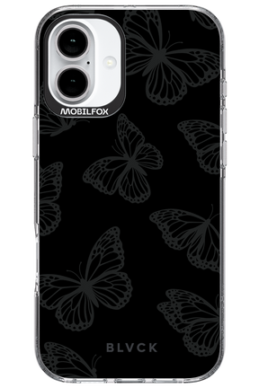 Black Butterflies - Apple iPhone 16 Plus