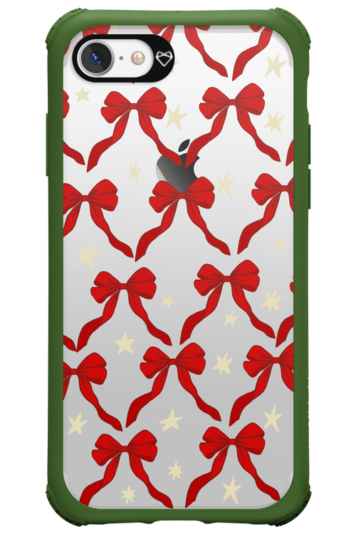 Bow & Stars (Transparent) - Apple iPhone 7