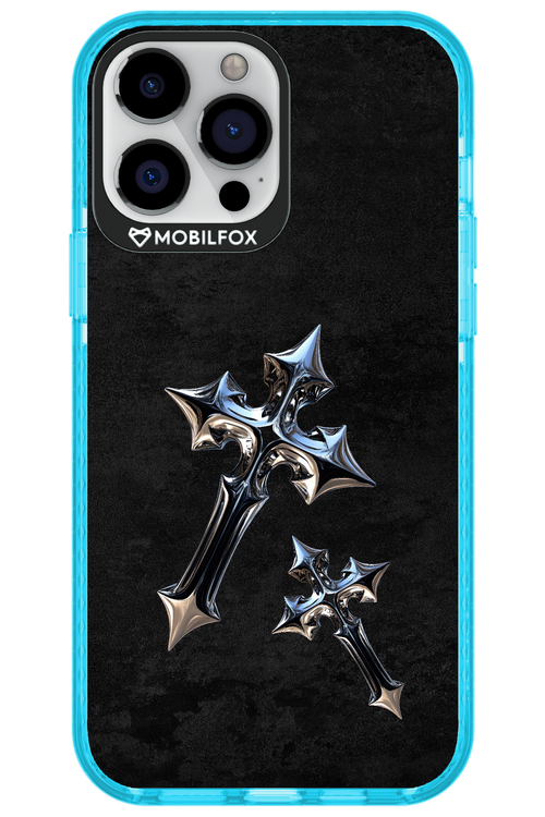 Chrome Crosses - Apple iPhone 13 Pro Max