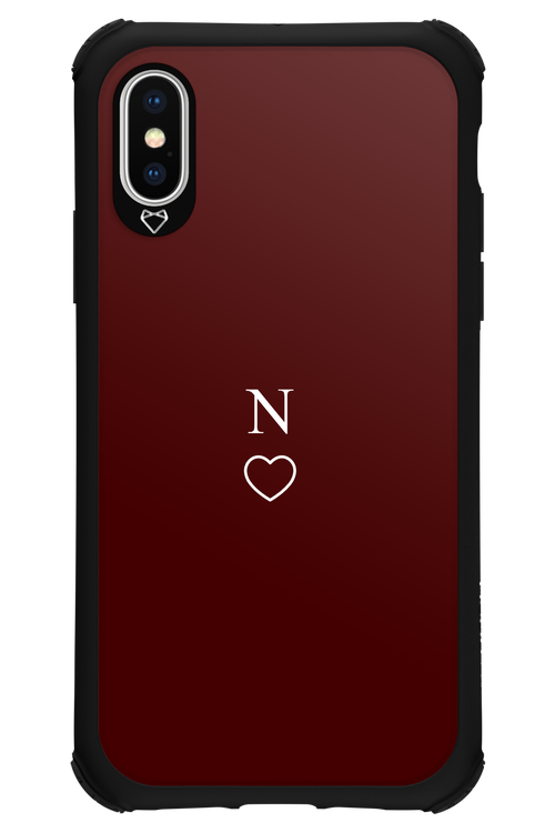 N Burgundia 2.0 - Apple iPhone X