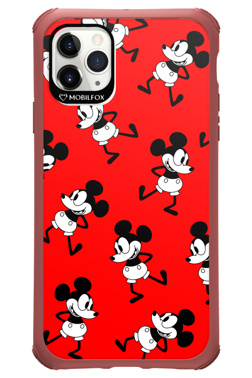 Iconic Mouse (red pattern) - Apple iPhone 11 Pro Max