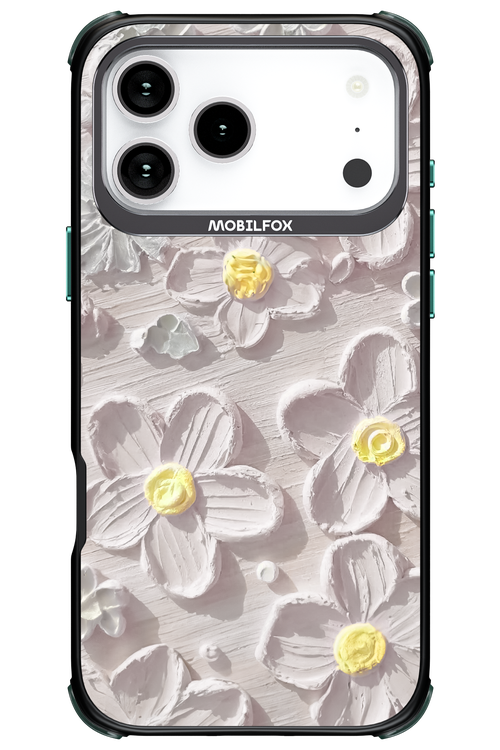 White Flowers - Apple iPhone 17 Pro Max