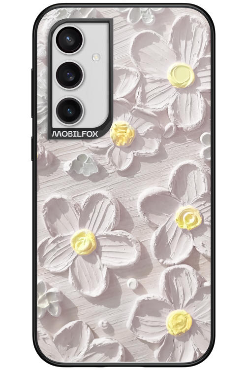 White Flowers 2.0 - Samsung Galaxy S23 FE