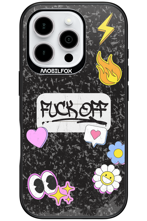 Fuck Off Case - Apple iPhone 16 Pro