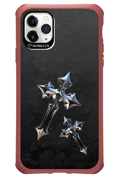 Chrome Crosses - Apple iPhone 11 Pro Max
