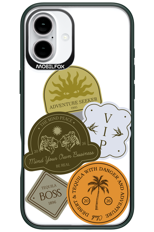 Badge Keeper - Apple iPhone 16 Plus