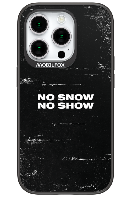 No snow, no show - Apple iPhone 15 Pro