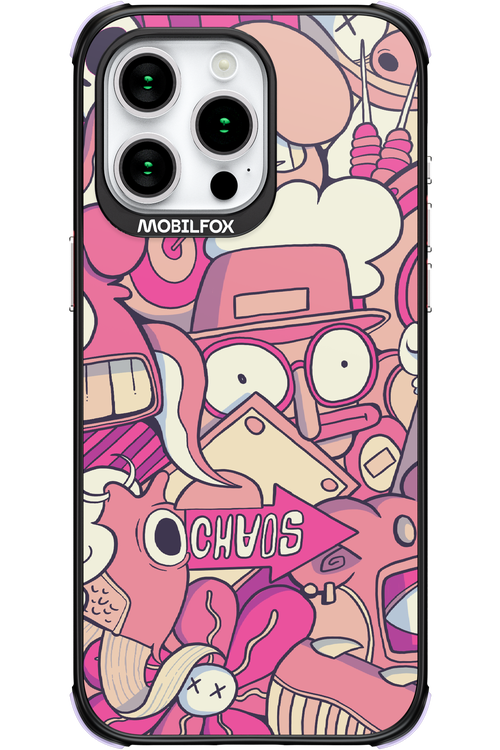 Coral Chaos - Apple iPhone 15 Pro Max