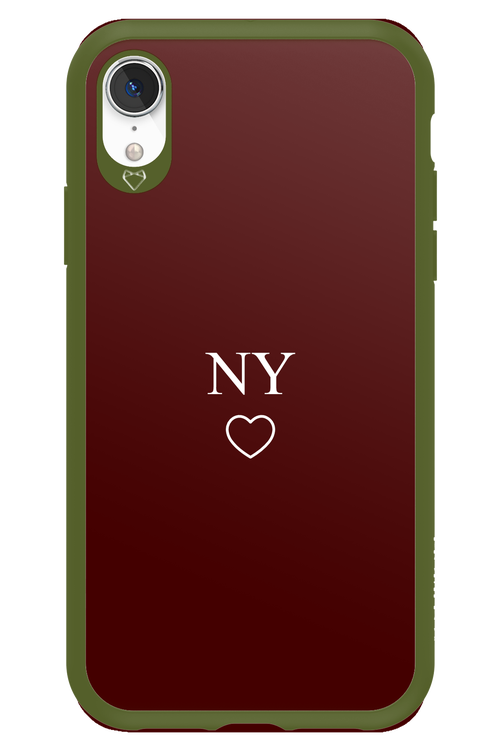 NY Burgundia 2.0 - Apple iPhone XR
