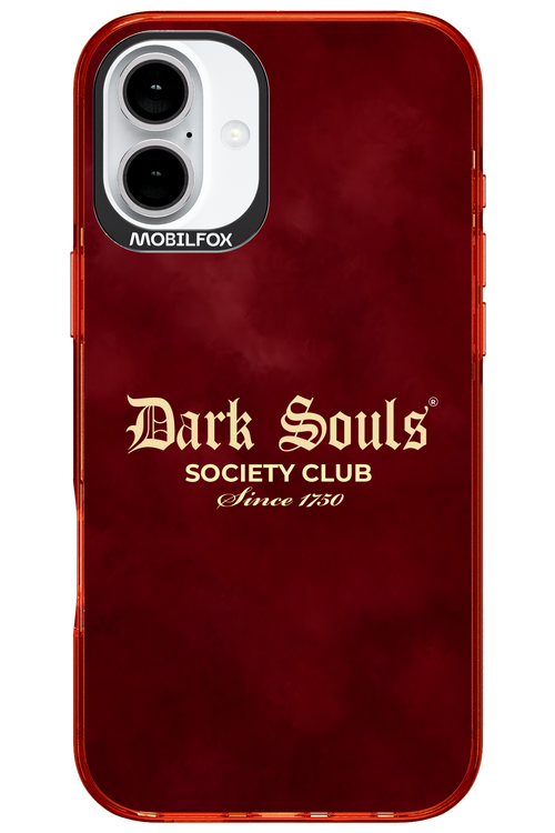 Dark Souls (Burgundy) - Apple iPhone 16 Plus