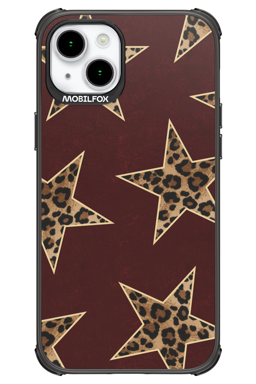 Wild Stars Burgundy - Apple iPhone 15 Plus