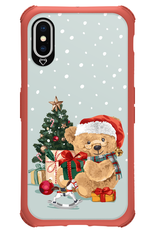 Merry Christmas Bear - Apple iPhone XS