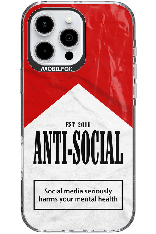 ANTI-SOCIAL II 2.0 - Apple iPhone 16 Pro Max