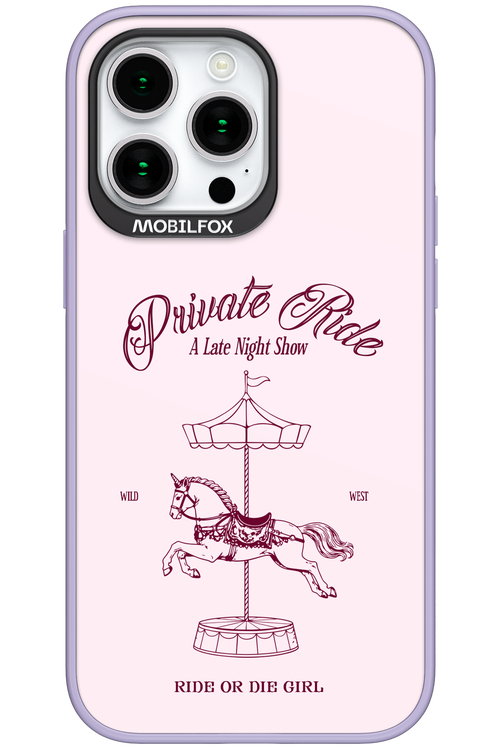 Private Ride 2.0 - Apple iPhone 15 Pro Max