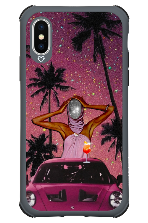 Sunset in Glitter - Apple iPhone X