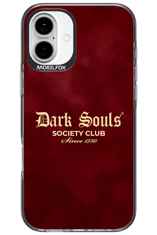 Dark Souls (Burgundy) - Apple iPhone 16 Plus