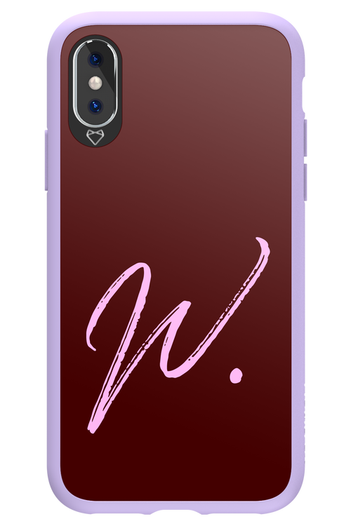 (Dark Blush) W 2.0 - Apple iPhone X