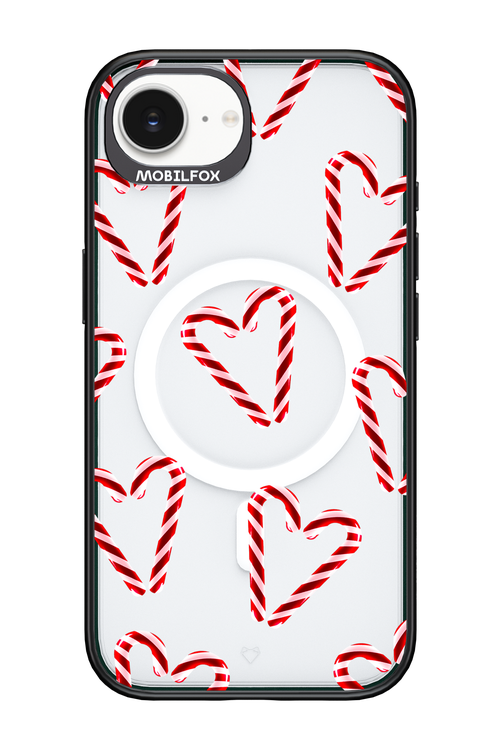 Candy Cane Hearts - Apple iPhone 16e